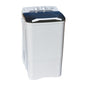 Mika  Washing Machine, 6kg, Semi Automatic, Single Tub, White &amp; Grey MWSTS2106