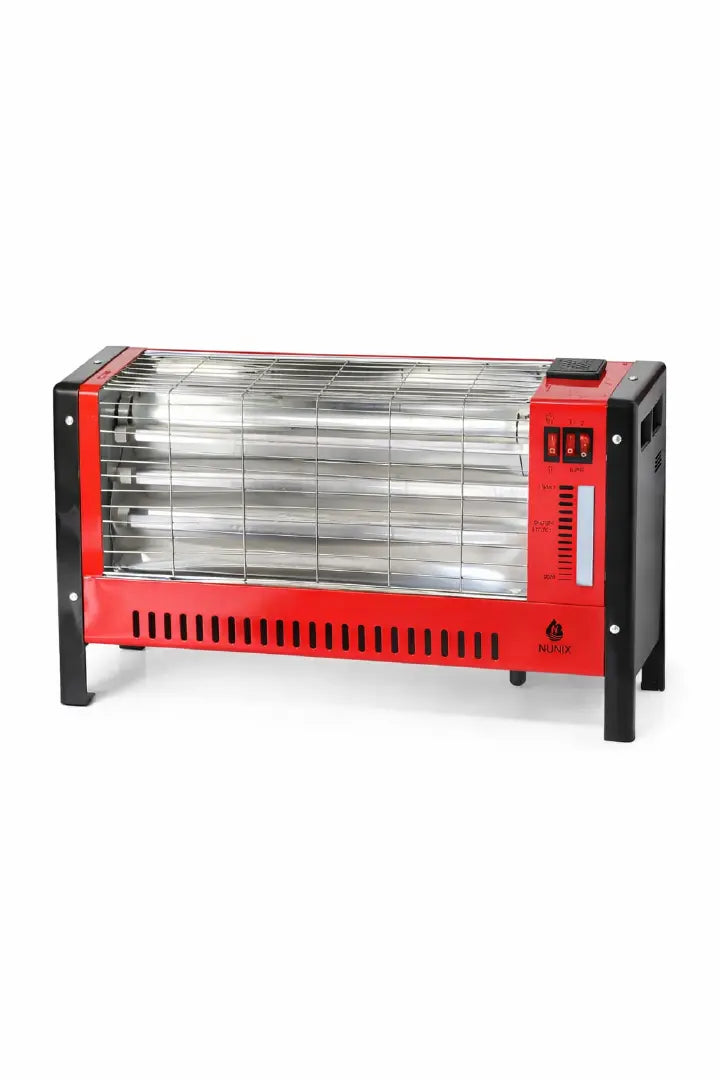 Nunix Quartz Heater 2000W HQ20  Fast Heating 3-Sided Room Heater With Humidifier