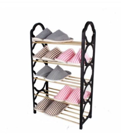 Nunix Shoe rack, 5 Tier Free Standing Shoe Rack Organizer SR5L