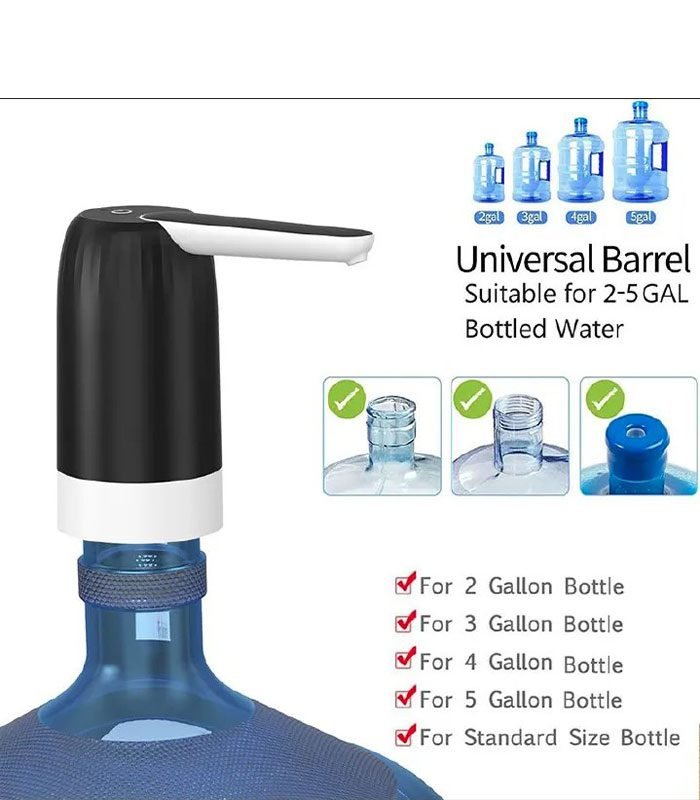 Automatic Dispenser With Electric Rechargeable Pump
