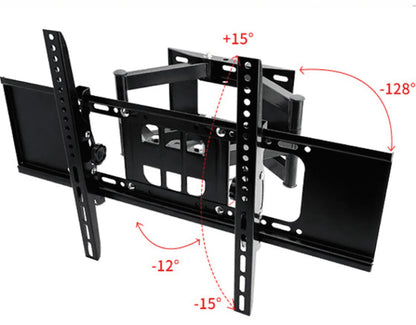 Universal 32–85 Inch Double Arm Full Motion TV Wall Mount Bracket  Swivel Tilt Extendable Heavy Duty TV Holder