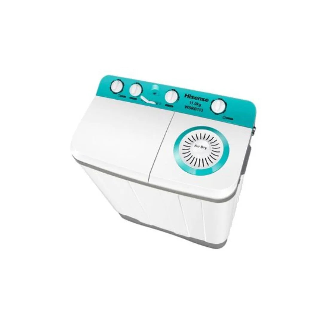 Hisense Washing Machine, Twin Tub 11kg Washing Machine WSRB113