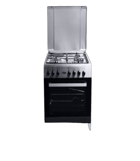 Von Cooker VAC6S031UX 3 Gas + 1 Electric Oven