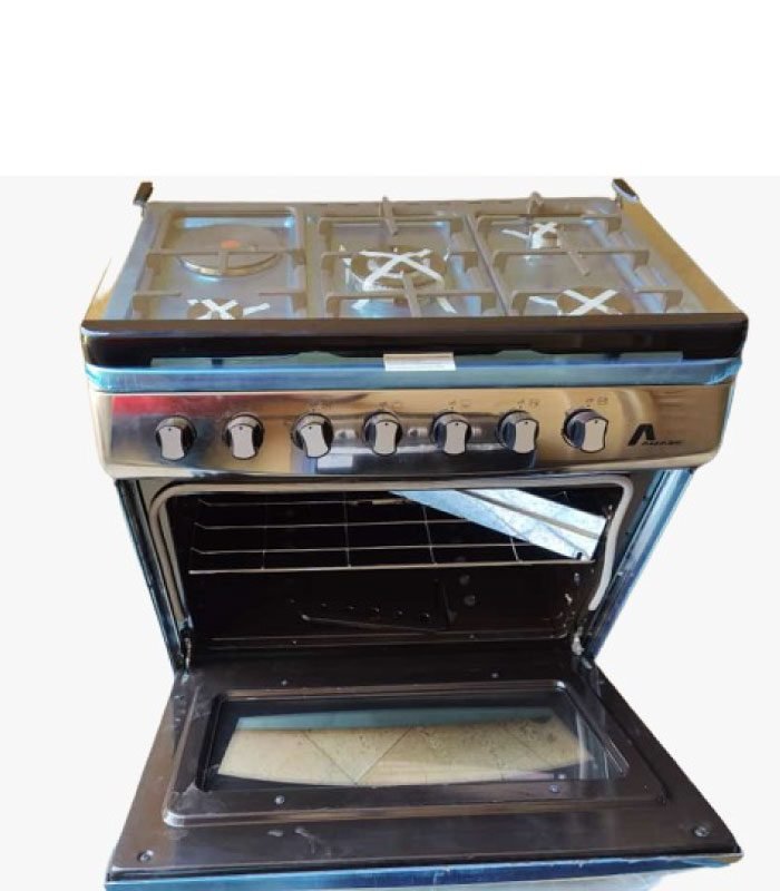 Amaze Cooker 4 Gas Burners Standing Cooker - 1 Electric Rapid Hot plate