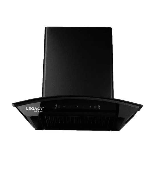 Legacy Smoke Extractor,60cm Hood Inbuilt, With Smoke Outlet Accessories for Drilling Inside,Black