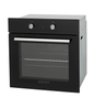 Legacy Oven Built In Oven Black with Silver Handle,60cm