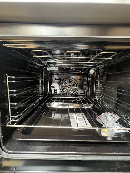 Legacy Cooker 3+1E, Oven Fan,Rapid Hotplate,Food warmer,60cm*60cm,Black/Silver
