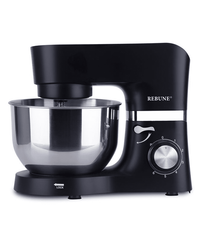 Rebune Mixer, Electric Stand Mixer 10 Litres RE-2-177 Black