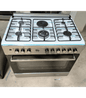 BJS Cooker, 4+1E,4 Gas 1 Hot Plates ,1 Wok ,Electric Oven 110L,Silver