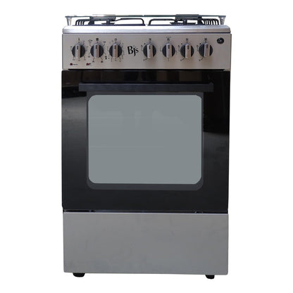 BJS Cooker, Elite Model 60x60 3+1 Electric/Gas Cooker - W/ Turbo Fan - Oven 60L Capacity