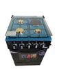 Ecomax Cooker 50x55cm 3 Gas Burners + 1 Hotplate Cooker