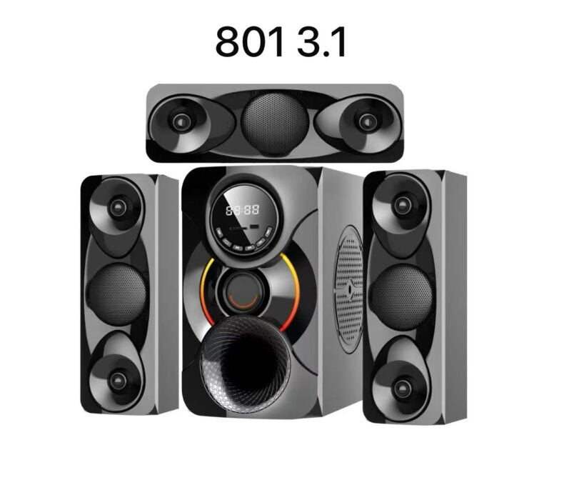 Globalstar Home Theater 3.1 X-Bass Multimedia Speaker System GS-801