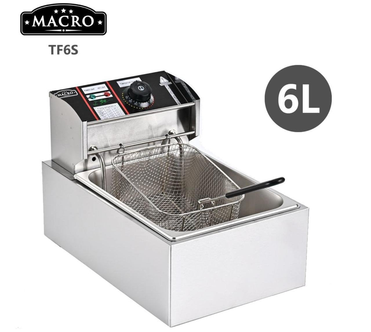 Macro Deep Fryer Electric Chips Fryer 6L