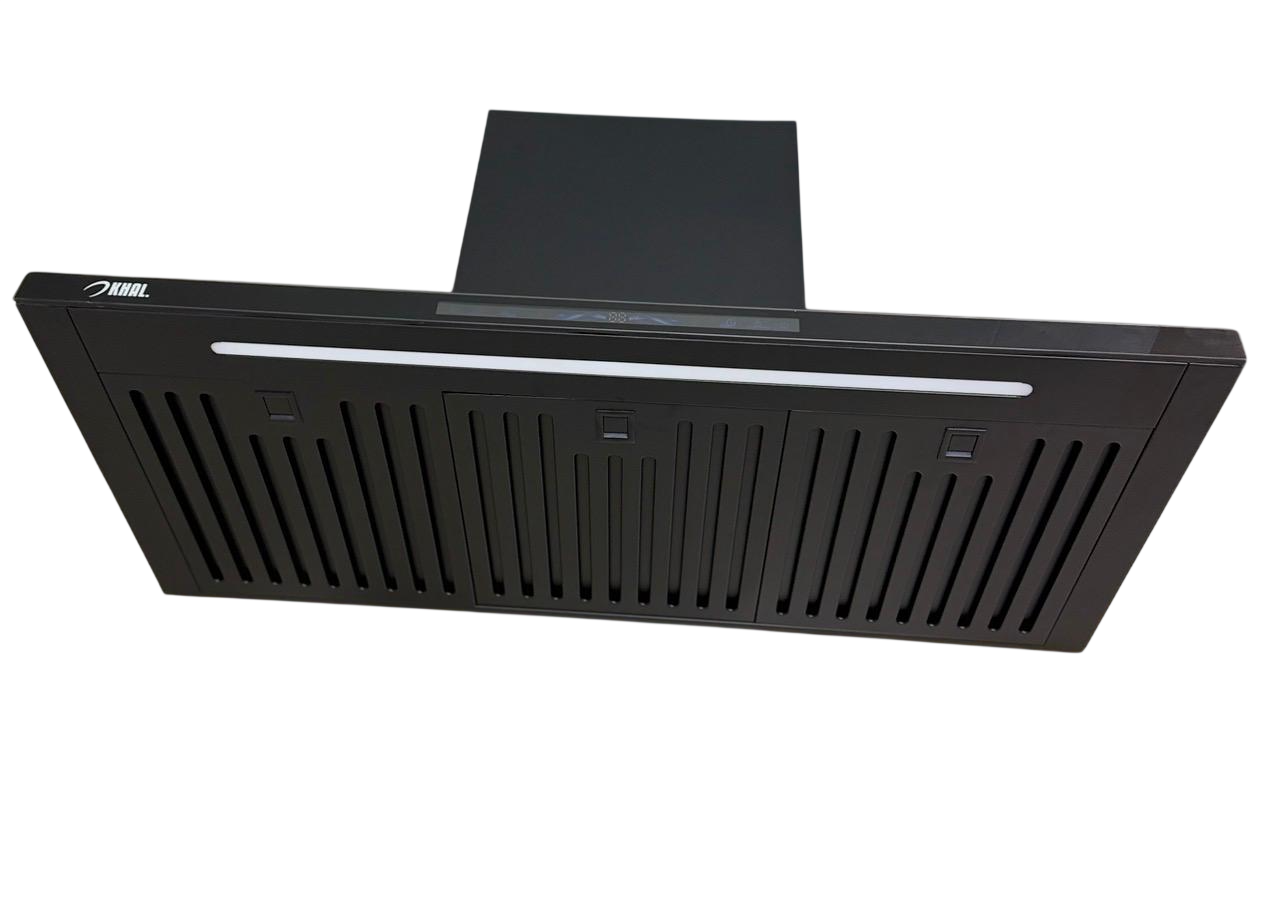 KHAL Hood T shaped Chimney,Touch/Gesture Control,Black 90cm ID-90B