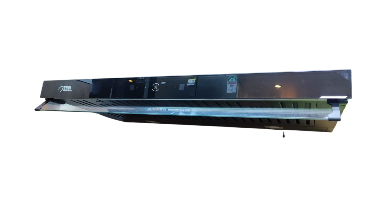 KHAL Hood Undercabinet Chimney,Touch/Gesture Control,Black 90cm ID-90