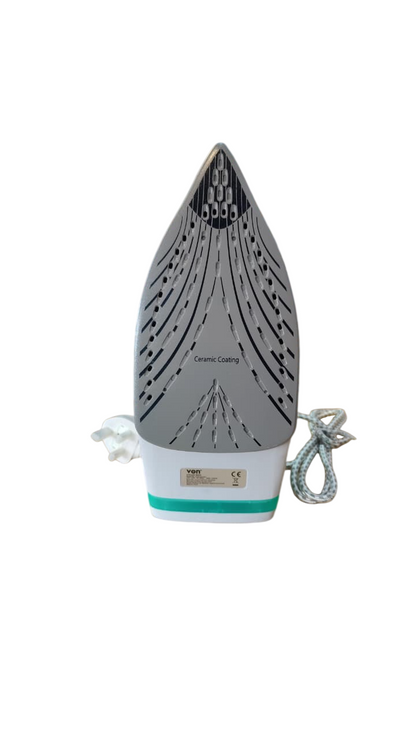 VON Steam Iron VIS242CSG 2400W with Ceramic Soleplate – Green
