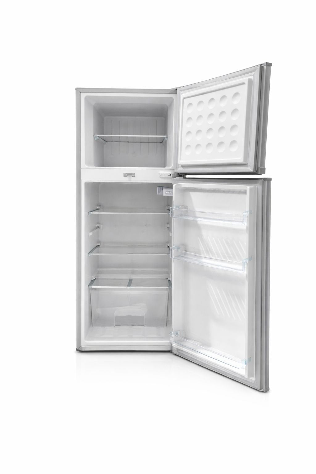 Volsmart Fridge 138L Double Doors Refrigerator VL-BCD138 SILVER