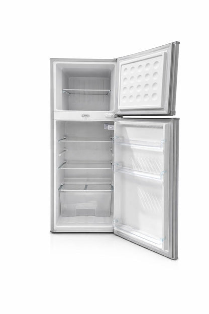 Volsmart Fridge 138L Double Doors Refrigerator VL-BCD138 SILVER
