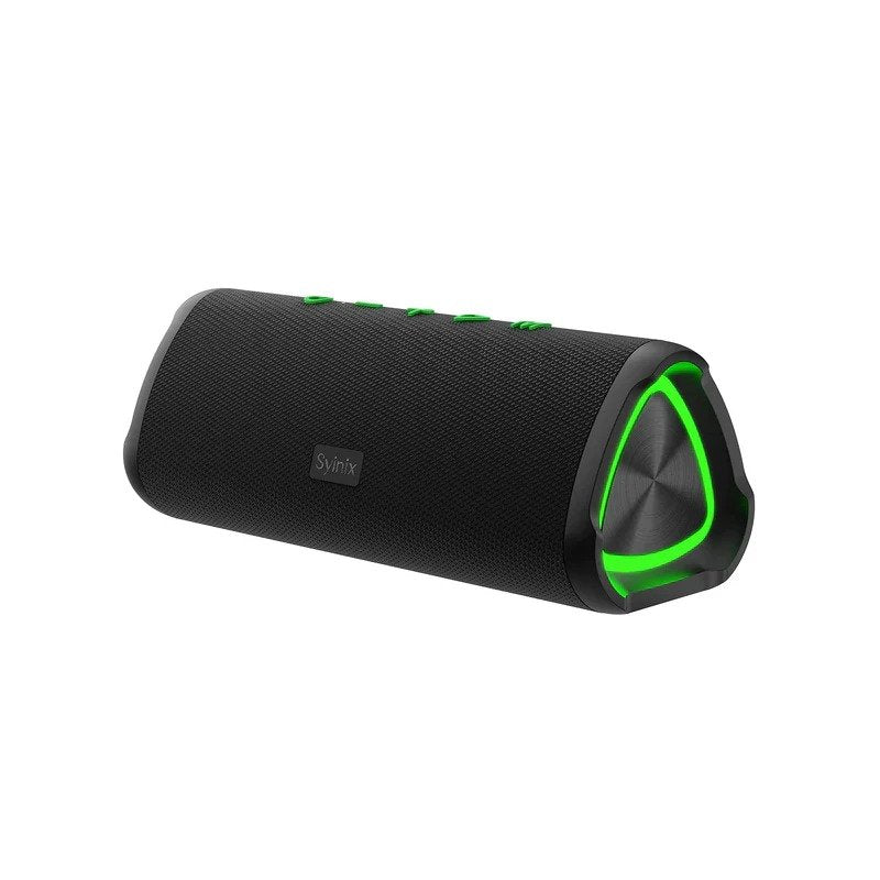 Syinix SYN-V13 Portable Bluetooth Speaker, 10W Wireless Speaker, 12H Playtime, IPX5 Waterproof, LED Beat Lights, 2200mAh Battery