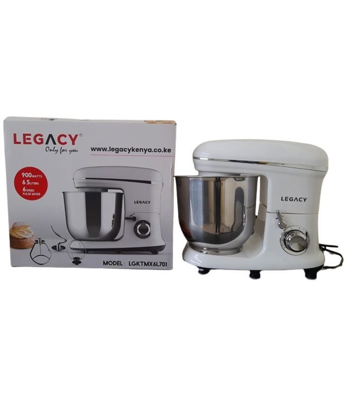 Legacy Mixer Electric Stand Mixer 6.5 Litres