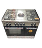 Exzel cooker  90x60cm 4+1 gas standing cooker with electric oven and Gas Cylinder Compartment