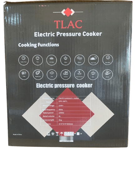 TLAC Pressure Cooker, Multifunction, Electric  6ltr DPC-06TL