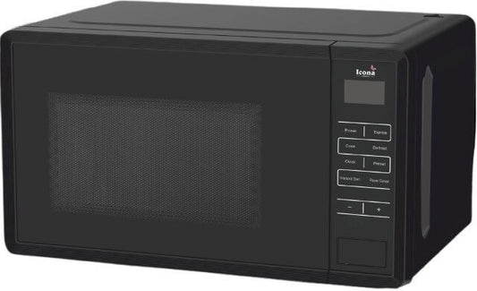 Icona Microwave oven With Digital Setting 20L Black ILDMO-2050XB