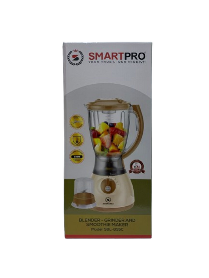 Smart Pro Blender 2-in-1 With Grinder 1.5L 500W SBL-855C