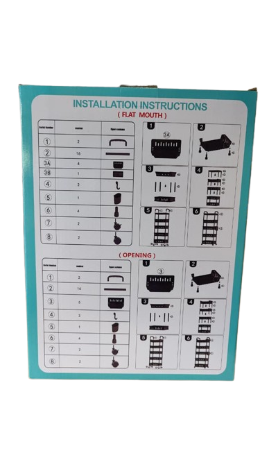 NUNIX  5-Tier Kitchen Organizer Rack With Rollers  Slim Storage Shelf  130x34.5x25.5cm Black YH6701-5A