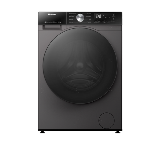 Hisense 10.5kg Front Load Washing Machine WF3S1043BT | 1400RPM, Steam Care, Smart Wi-Fi, Energy A+++