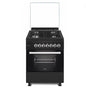 Von Cooker 4 Gas + Electric oven - VAC6FE40UK Graphite black