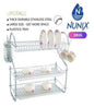 Nunix Dishrack, Stainless steel Three Layer Dish Drainer DR3S