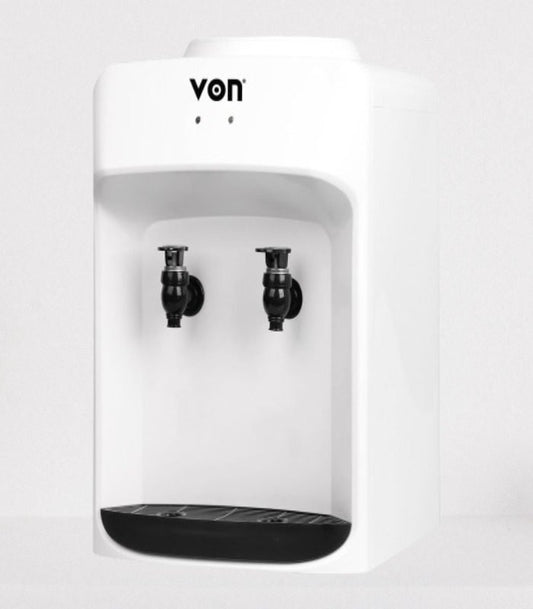 Von Dispenser Tabletop Hot and Normal Water VADA1001W - White