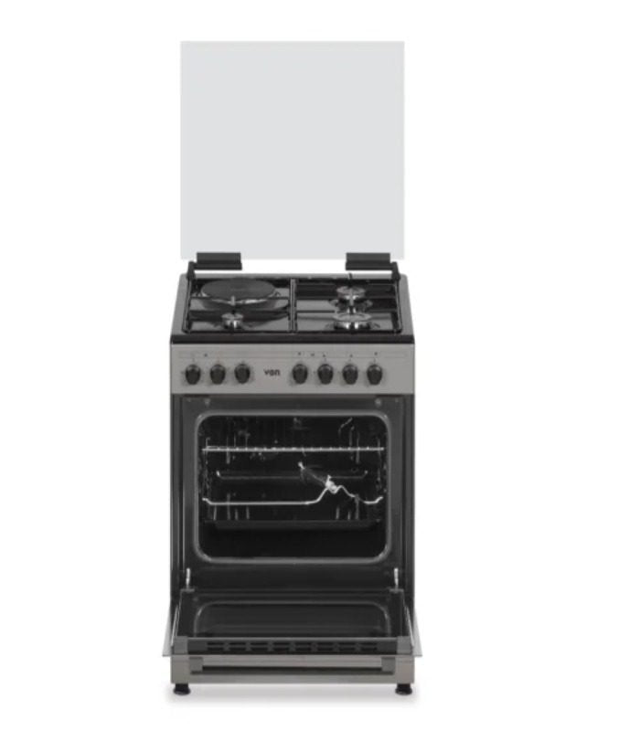 Von Cooker VAC6S031UY 3 Gas + 1 Electric Oven
