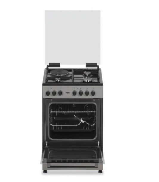 Von Cooker VAC6S031UY 3 Gas + 1 Electric Oven