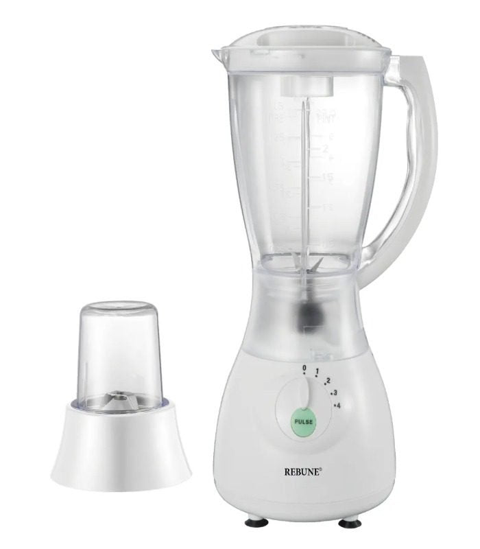 Rebune Blender  2 in 1 Electric Blender with Grinder RE-2-143