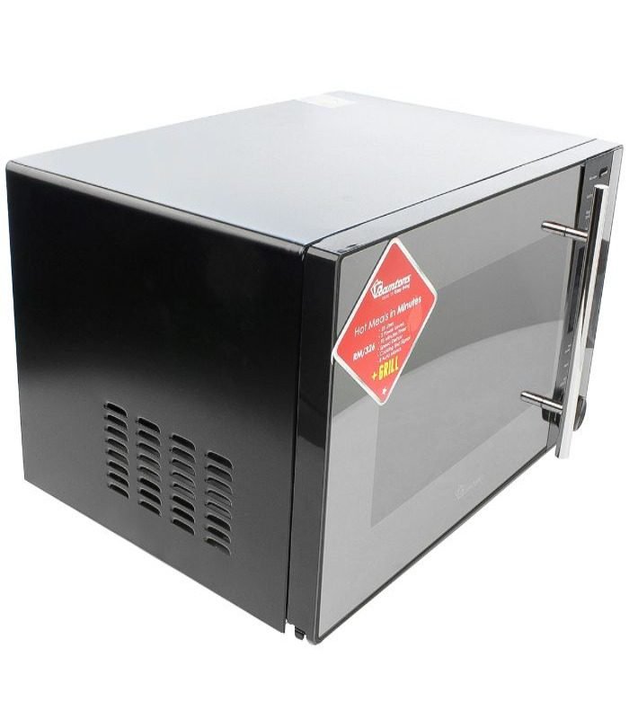 Ramtons Microwave  25 Liters Microwave +Grill Black- RM/326