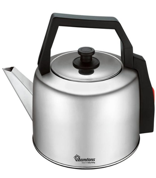 Ramtons Kettle  Traditional Electric Kettle 5 Liters Stainless Steel- RM/464