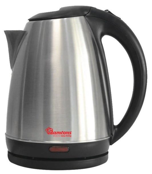 Ramtons Kettle  Cordless Electric Kettle 1.7 Liters Stainless Steel - RM/570