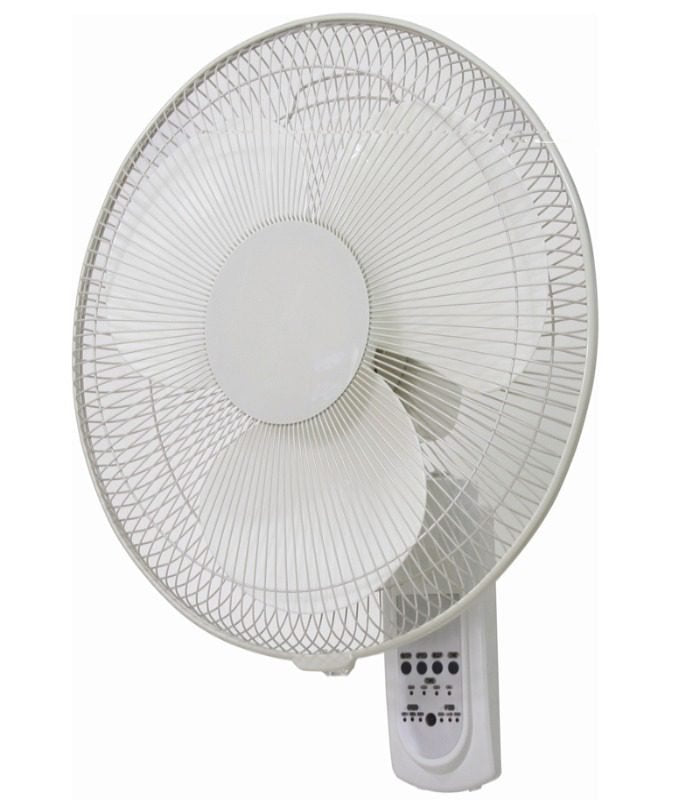 Ramtons Heater  White Wall Fan  3 Speed - RM/288