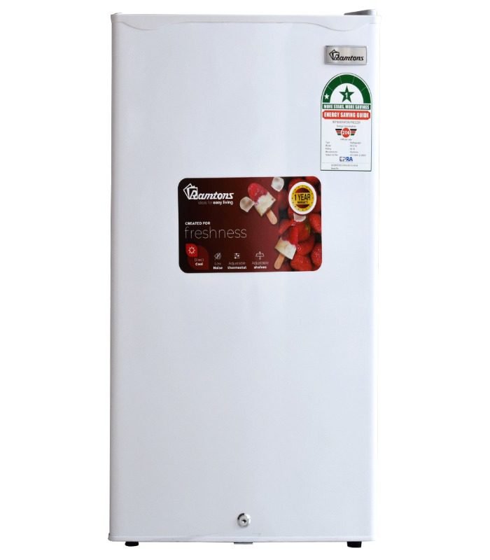 Ramtons Fridge  90 Liters Single Door Fridge  White - RF/214