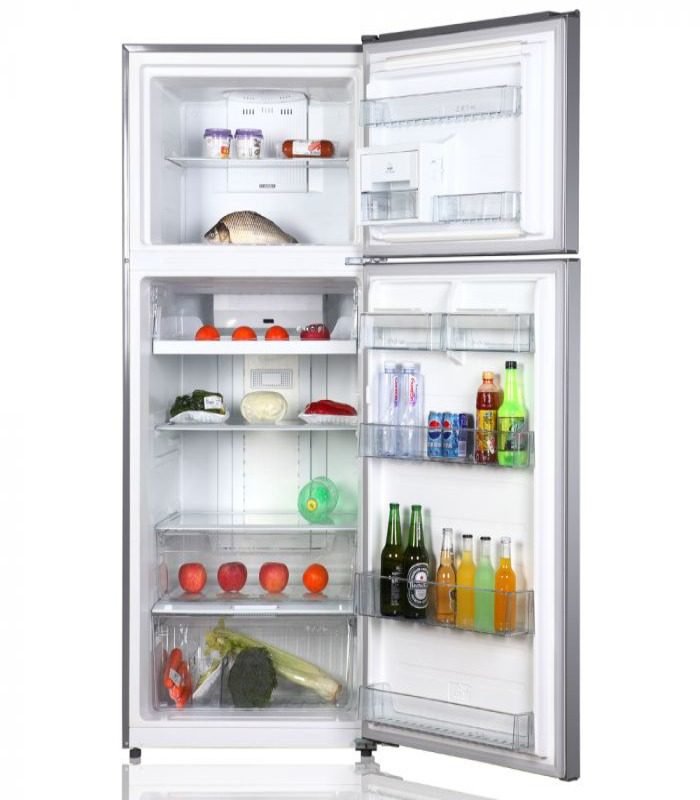 Ramtons Fridge  450 Liters Double Door No Frost Fridge  Silver- RF/297