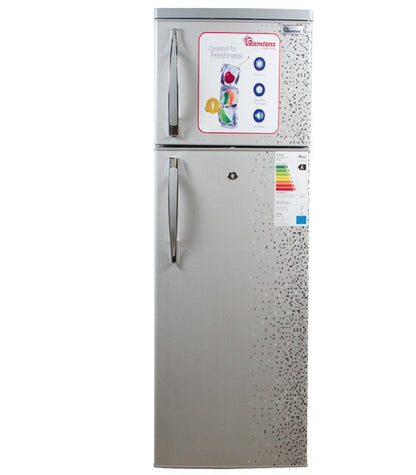 Ramtons Fridge  213 LIters 2 Door Direct Cool fridge   Mar Silver- RF/244