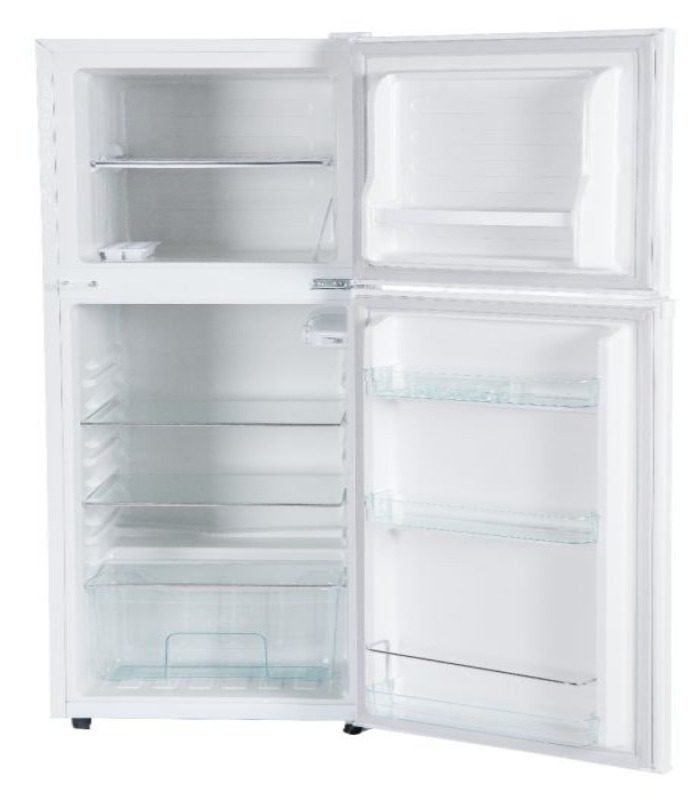 Ramtons Fridge  128 Liters 2 Door Direct Cool Fridge  White - RF/174