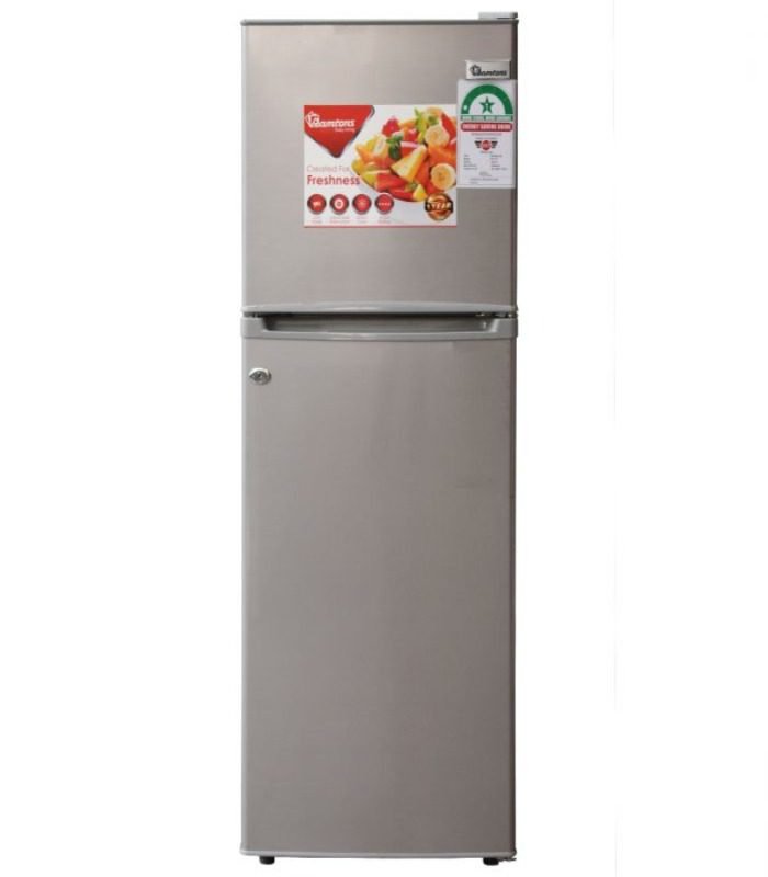 Ramtons Fridge  128 Liters 2 Door Direct Cool Fridge  Silver - RF/173