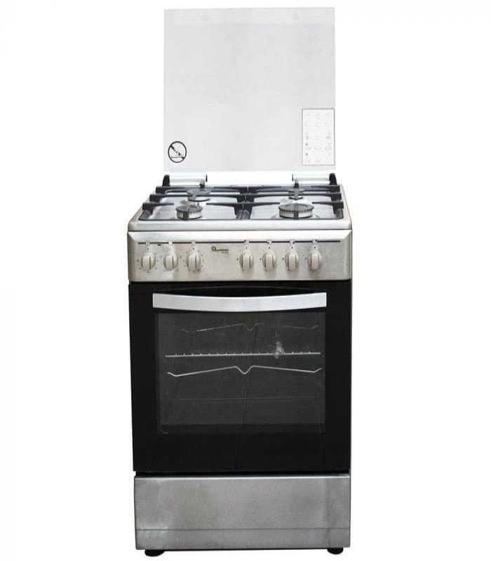 Ramtons Cooker  4Gas 60X55 Silver Cooker - RF/412