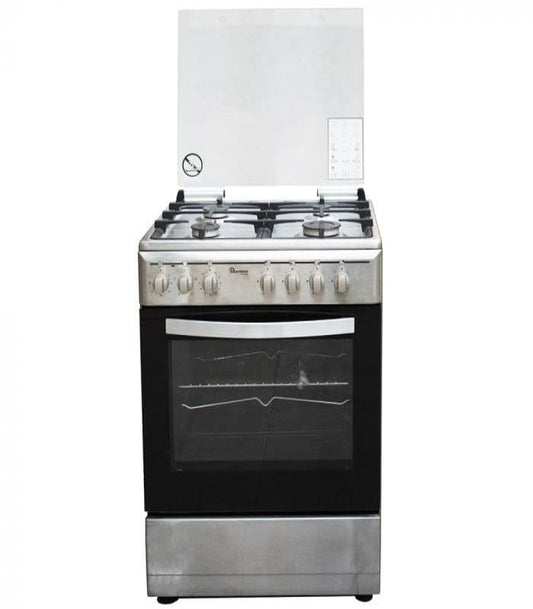 Ramtons Cooker  4Gas 60X55 Silver Cooker - RF/412
