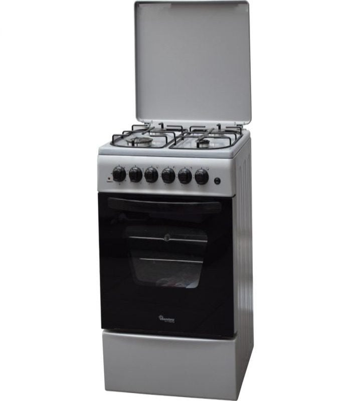 Ramtons Cooker  4Gas +Electric Oven 50X50 Silver Cooker - RF/316