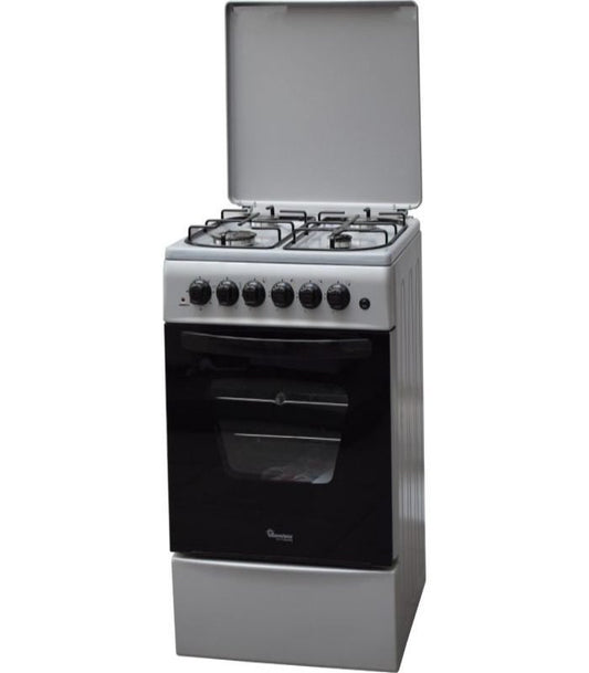 Ramtons Cooker  4Gas +Electric Oven 50X50 Silver Cooker - RF/316