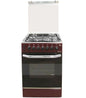Ramtons Cooker  4 Gas 55X55 Dark Red Cooker 5694- EB/303 2